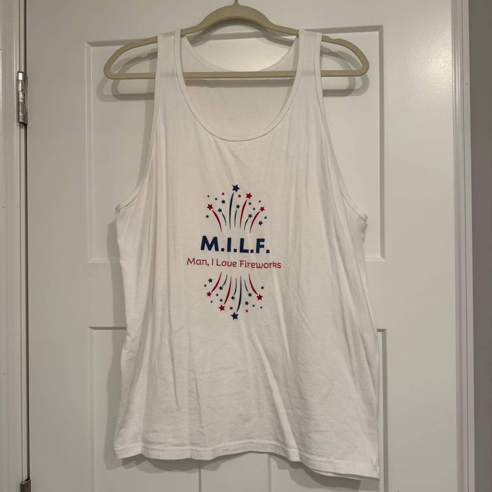 MILF | Man, I love fireworks | unisex sizing | size Large